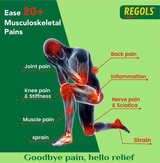 Ayurvedic joint pain massage oil for arthritis, knee and back pain relief